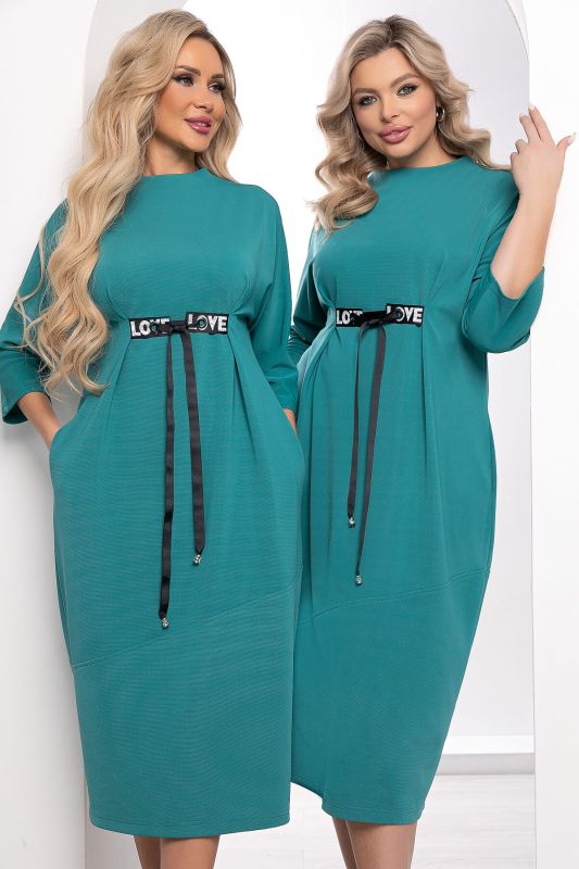 Dress "Alicia" (turquoise) P8358