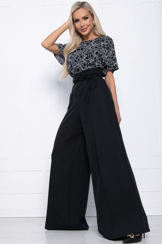 Pants Fashion in me (black) B10977