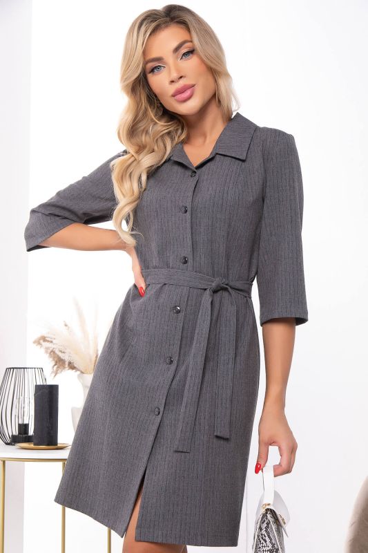 Dress "Veselina" (gray) P8454