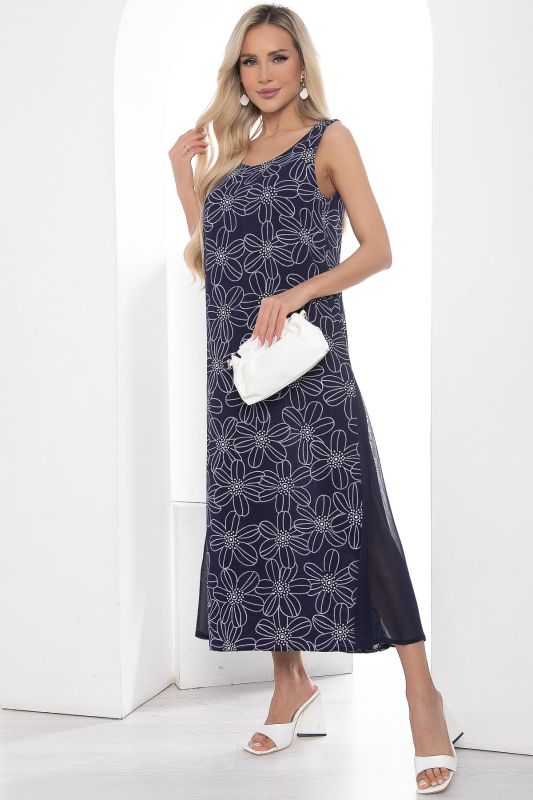 Sundress "New Season" (dark blue) P9086