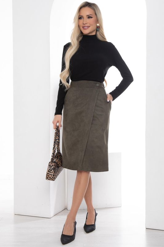 Skirt "April" (khaki) U9067