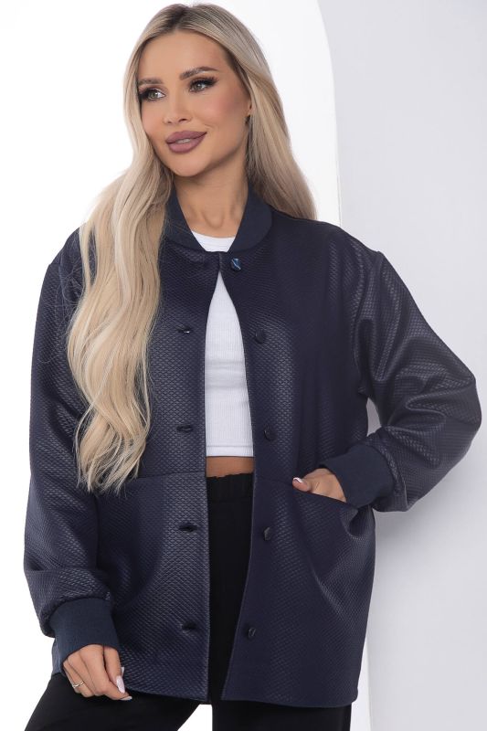 Bomber jacket My choice blue B10170