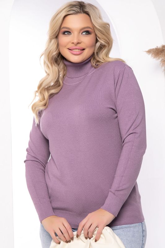 Turtleneck "Winter Story" (lilac) B7889