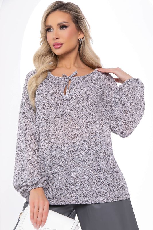 Blouse "Charm" (grey) B8187