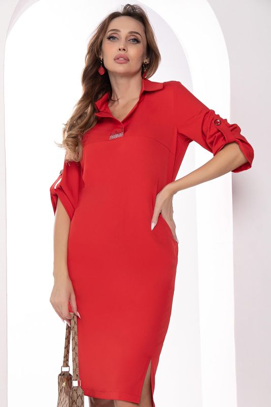 Dress "Sabina" (red) P8250