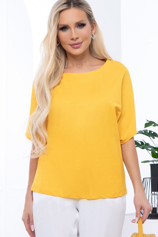 Blouse "Vella" (yellow) B6717