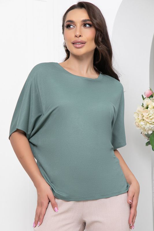 Blouse "Vella" (jade) B6716