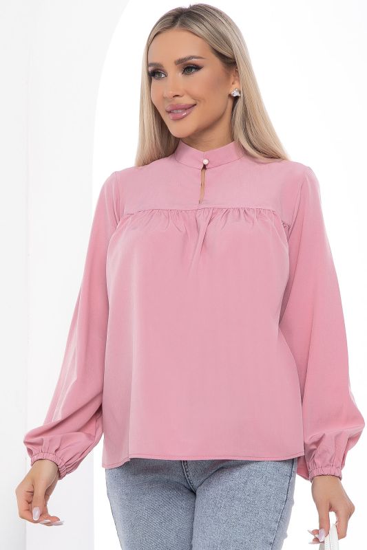 Blouse "Subtleties of style" (pink) B8761