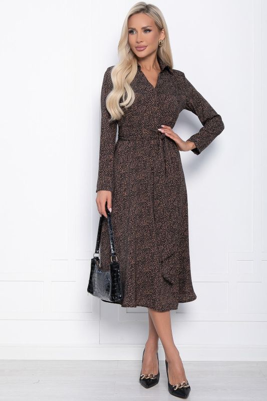 Dress Margarita (brown) P10973