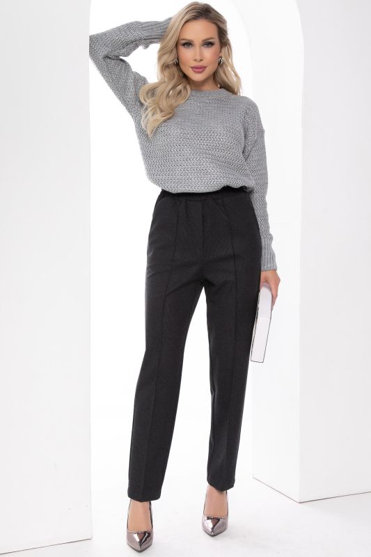 Trousers "Montana" (black/stripe) B8045