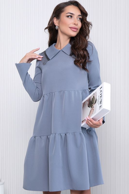 Dress "Lime" (gray) P7126