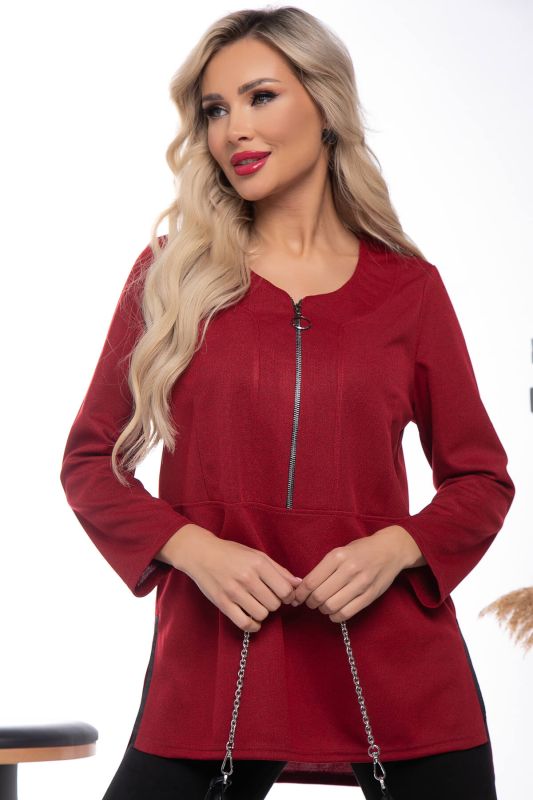 Tunic "Ésmira" (burgundy) B7603