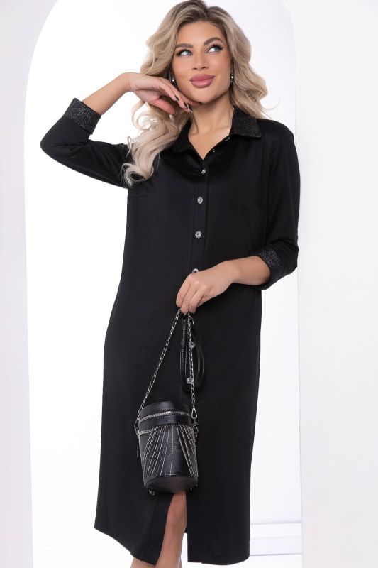 Dress "Elizabeth" (black) P8105