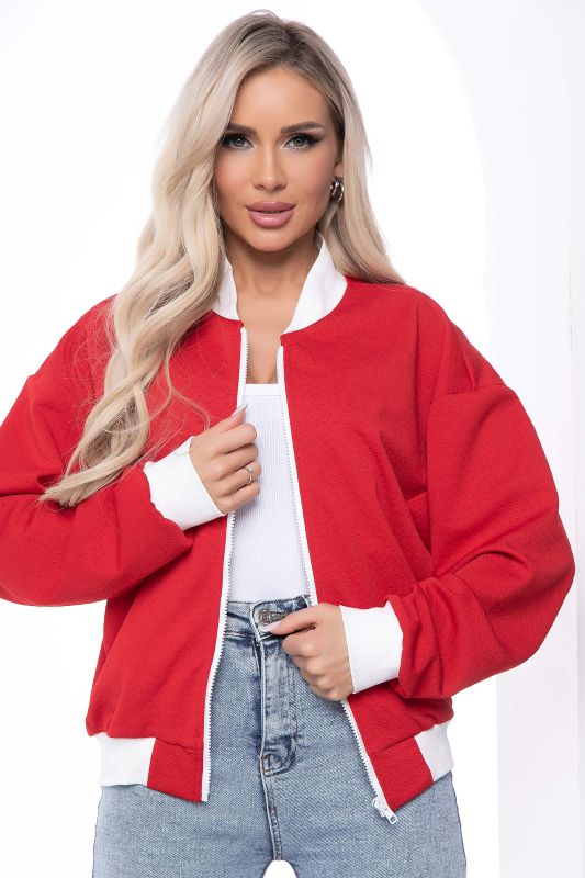 Bomber "Urban vibe" (red) B8642