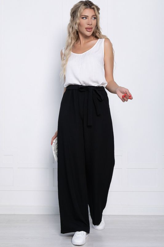 Trousers "Relana" (black) B9068