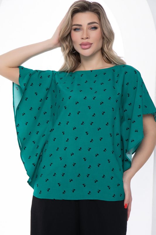 Blouse Leona green NEW B10056