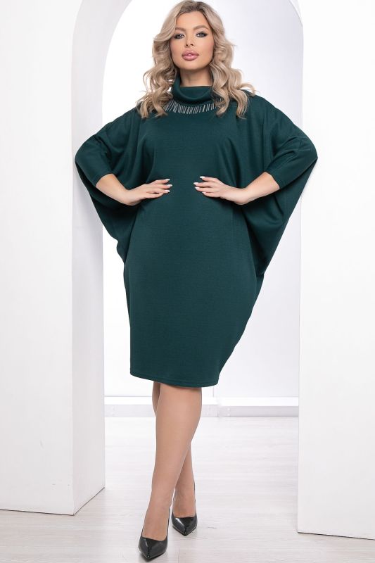 Dress "Alina" (dark green) P8388