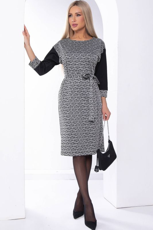 Dress "Greece" (smoky gray) P8254