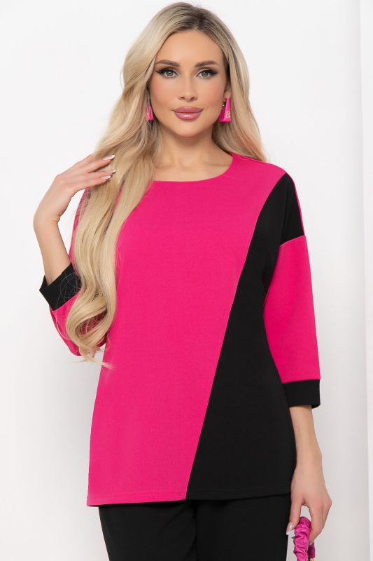 Jumper "Virginia" (fuchsia/black) B8552