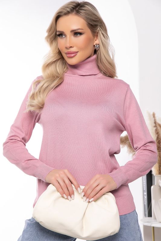 Turtleneck "Winter Story" (dusty rose) B7839