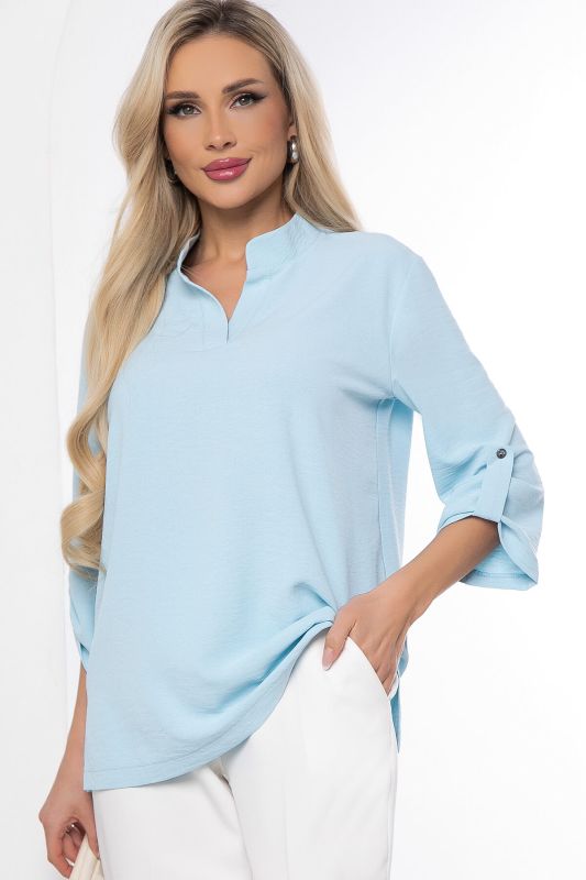 Blouse "Eva" (blue) B8666