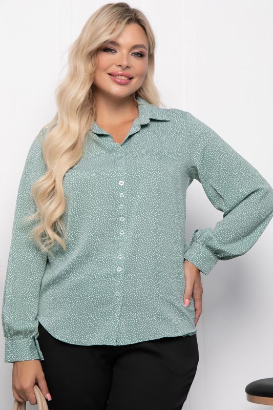 Blouse "Althea" (mint) B7355