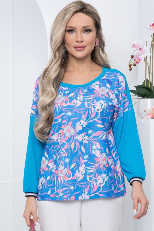 Jumper "Cameo" (turquoise) B5718