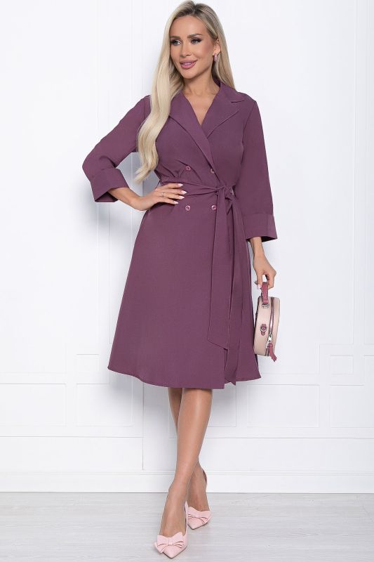 Orbi dress (plum) P10953