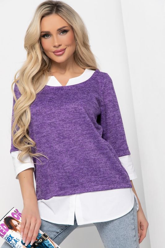 Jumper "Delicate accent" (violet) B8507