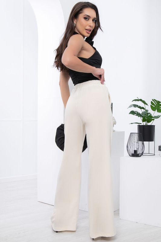 Pants "Flying gait" (creme brulee) B5992