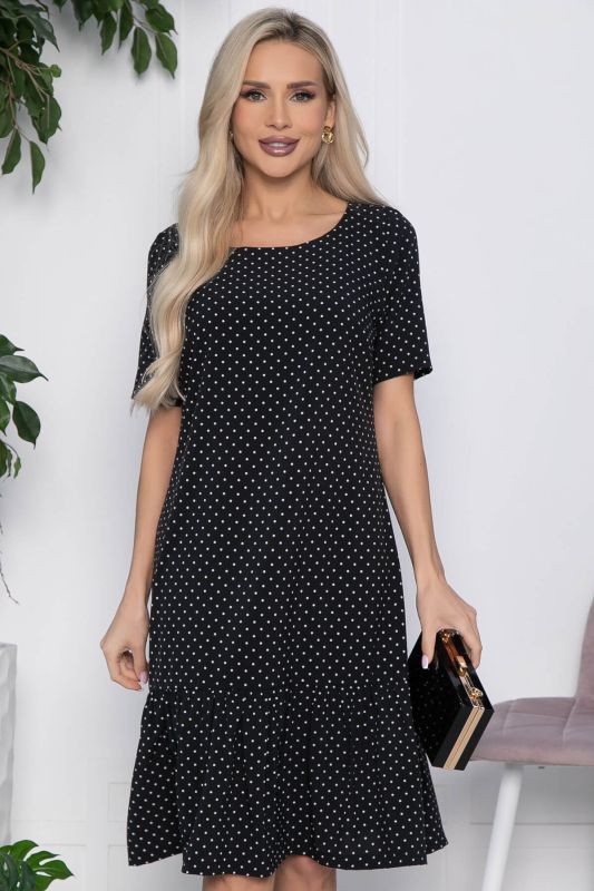 Eugenie dress (black) P10666