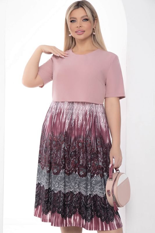 Dress "Carey" (dusty rose) P8990