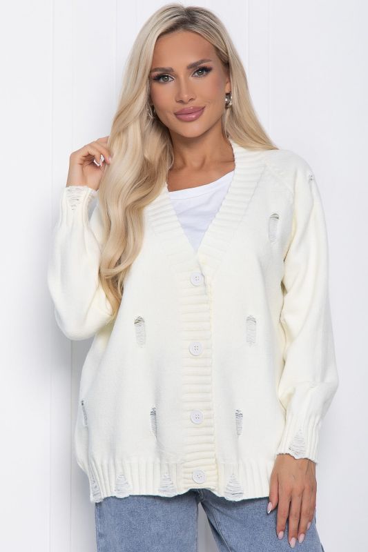 Cardigan Irma (ivory) B10926