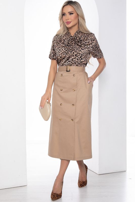 Skirt "Sigourney" (beige) U9099