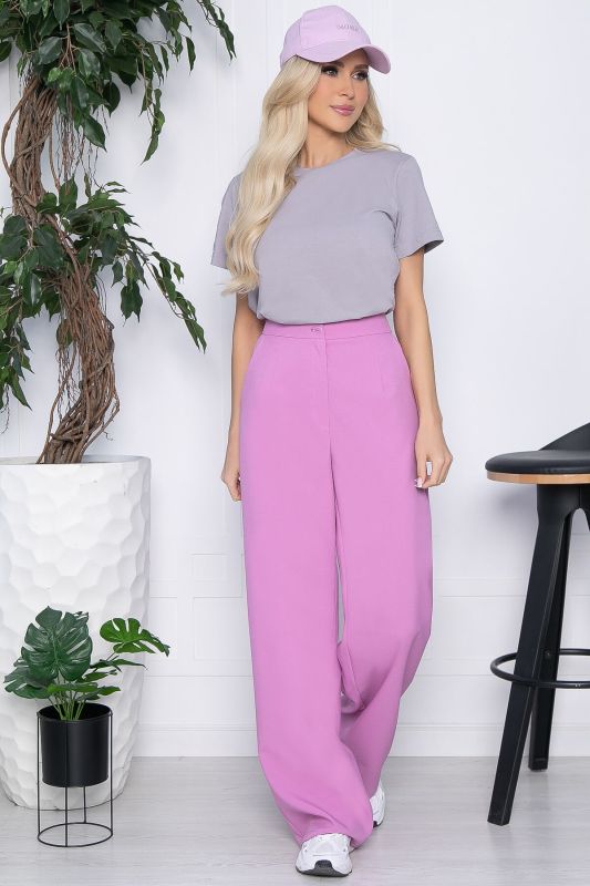 Trousers Bright impulse (lilac) B10599