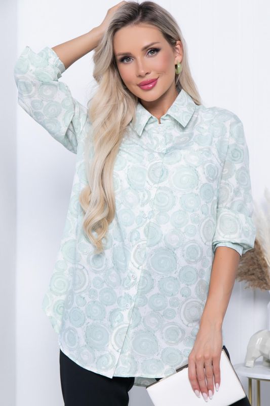 Shirt "Alesta" B7195 (pistachio)